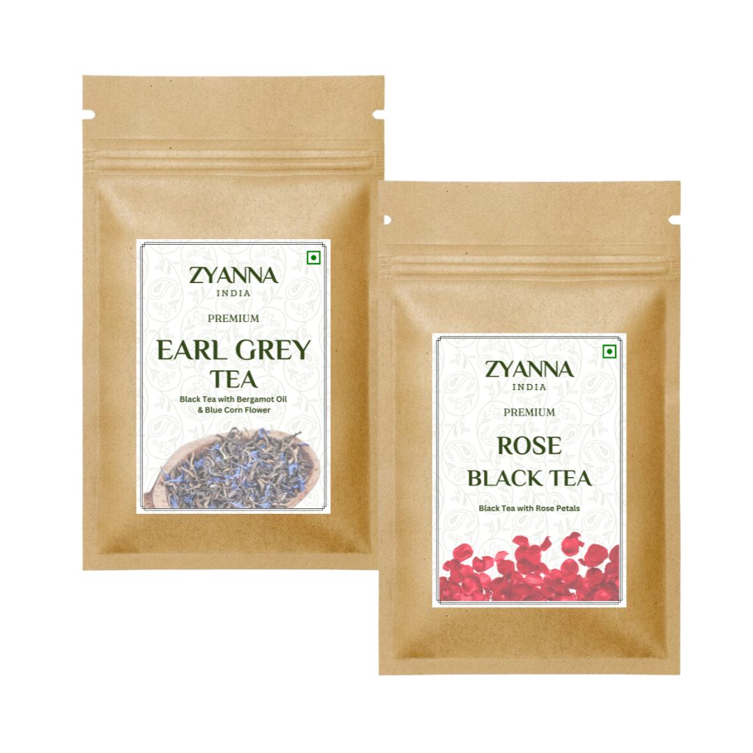 Earl Gey Tea & Rose Black Tea