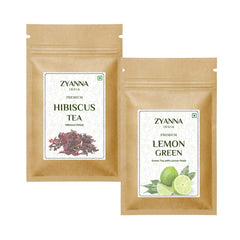 Hibiscus Tea & Lemon Green Tea