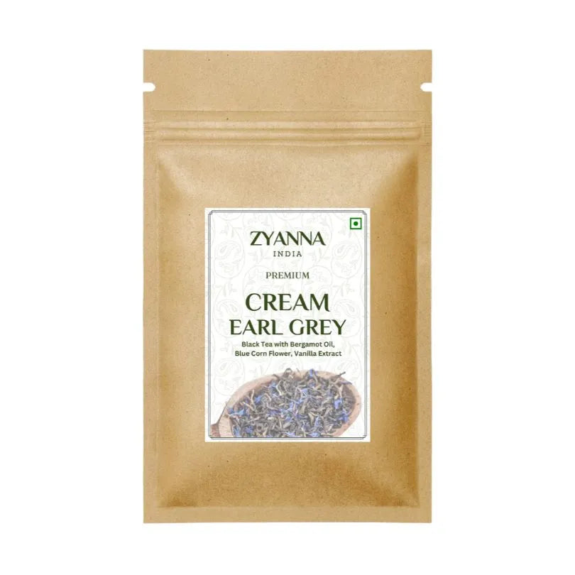 Cream Earl Grey & Kashmiri Kahwa Tea