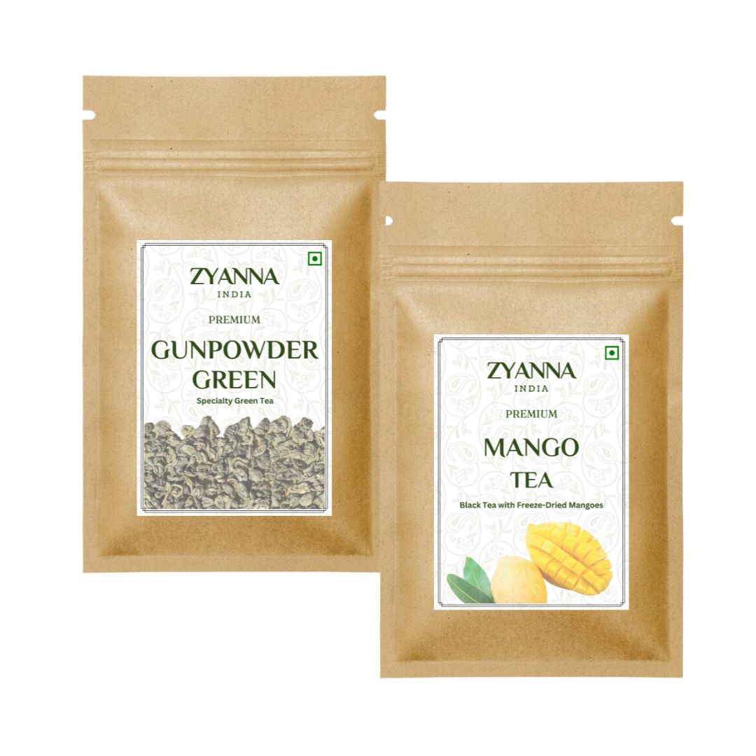 Gunpowder Green Tea & Mango Tea