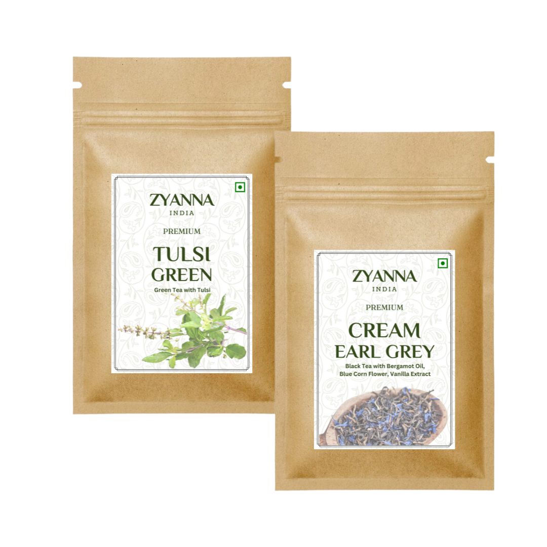 Tulsi Green Tea & Cream Earl Grey