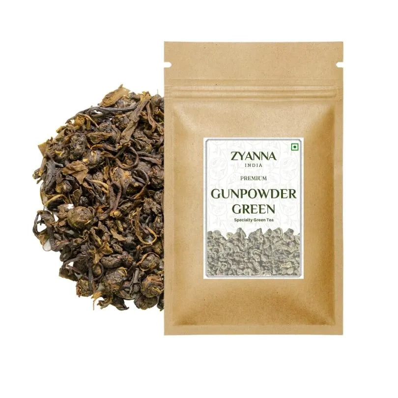 Gunpowder Green Tea - ZYANNA® India - zyanna.com