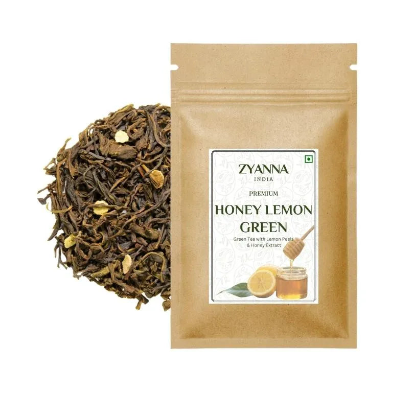 Honey Lemon Green Tea - ZYANNA® India - zyanna.com